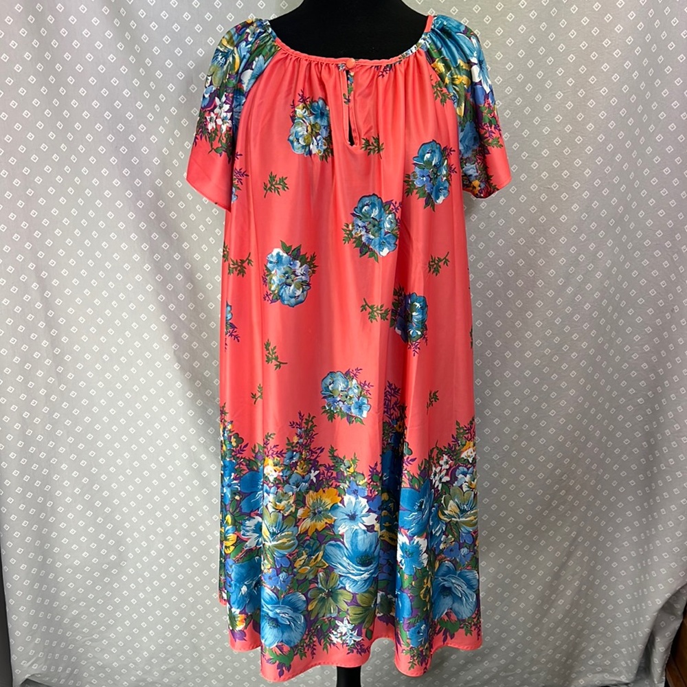 Floral Swimsuit Cover Up Dress